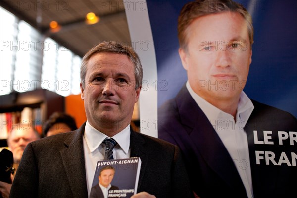 Nicolas Dupont-Aignan, 2012