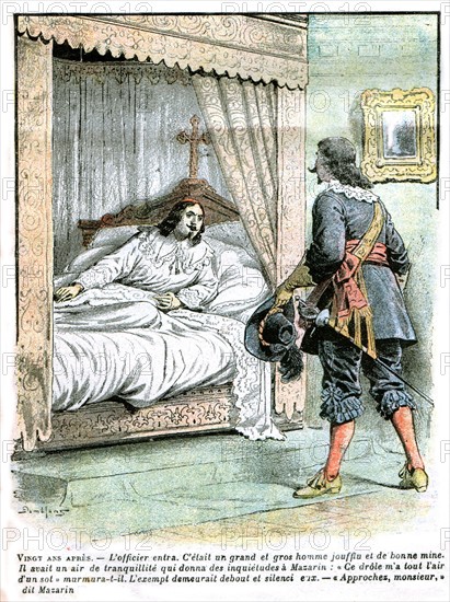 Illustration in 'Twenty Years After'