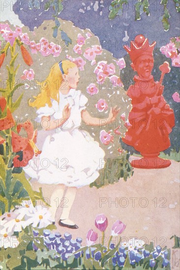 Alice in Wonderland, illustration by Gertrude Kay