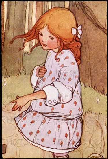 Alice in Wonderland, illustration by Mabel Lucie Attwell