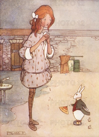 Alice in Wonderland, illustration by Mabel Lucie Attwell