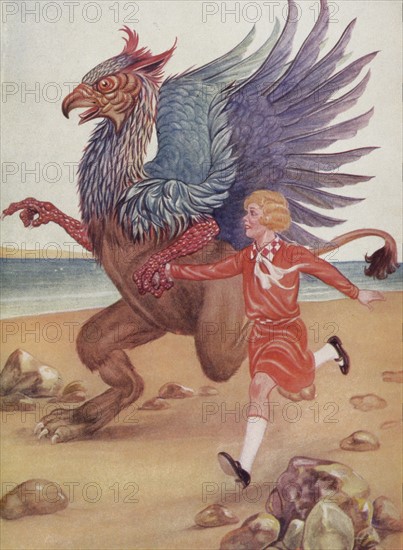 Alice in Wonderland, illustration by D.R. Sexton