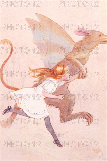 Alice in wonderland, illustration by Margaret Tarrant