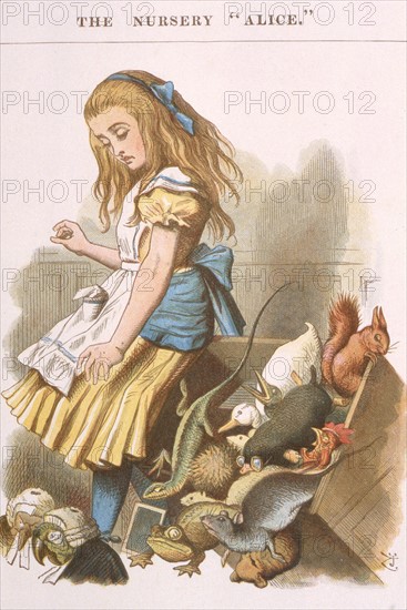 Alice au pays des merveilles, illustration de Sir John Tenniel