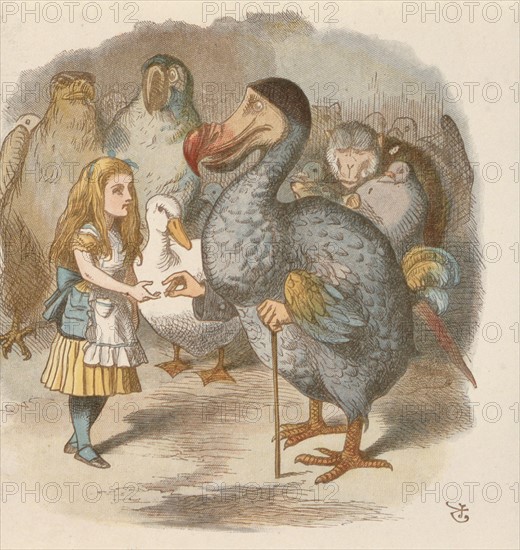 Alice au pays des merveilles, illustration de Sir John Tenniel