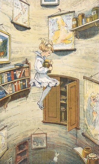 Alice in Wonderland, illustration by W.H. Walker