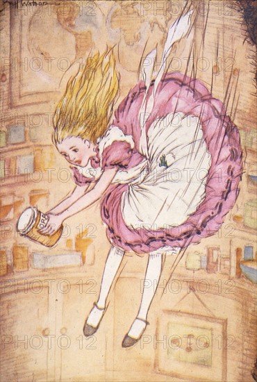 Alice au pays des merveilles, illustration de A.H. Watson