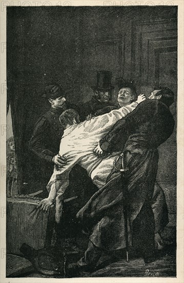 Illustration de "Histoire d'un crime", de Victor Hugo