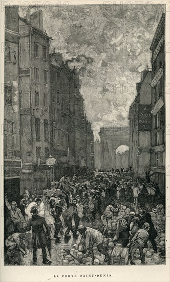 Illustration from 'Histoire d'un crime', by Victor Hugo