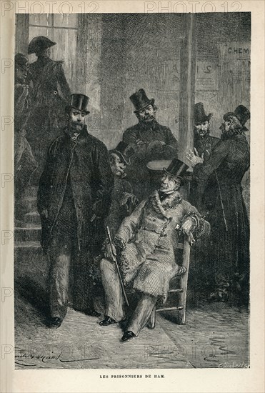 Illustration from 'Histoire d'un crime', by Victor Hugo