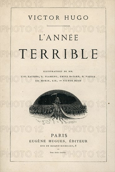 Illustration from 'L'Année terrible', by Victor Hugo