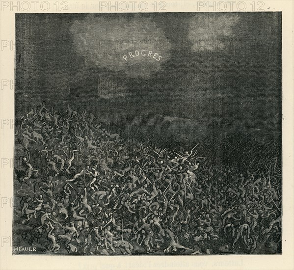 Illustration de "l'Année terrible", de Victor Hugo