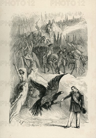 Illustration de "l'Année terrible", de Victor Hugo