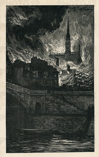 Illustration from 'L'Année terrible', by Victor Hugo