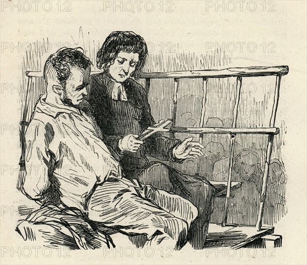 Illustration from 'Le Dernier Jour d'un condamné', by Victor Hugo