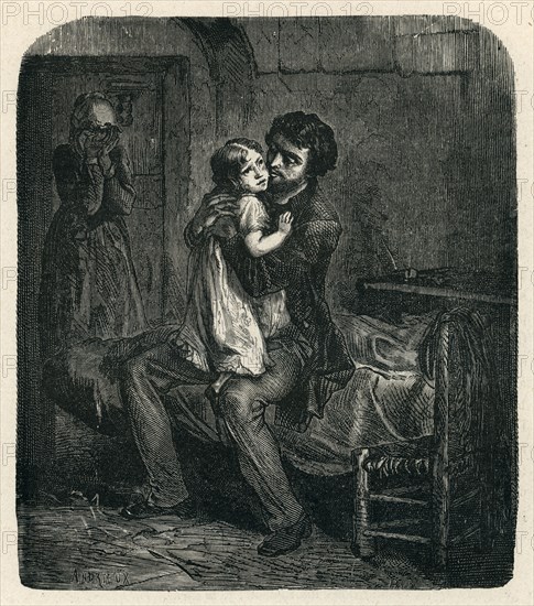 Illustration de "Le Dernier Jour d'un condamné", de Victor Hugo