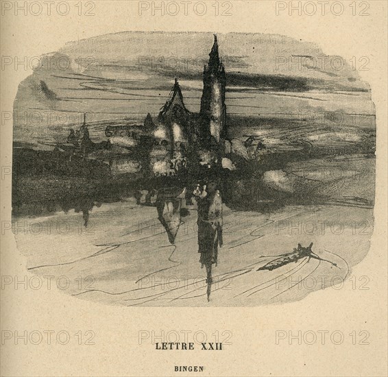 Illustration de "Le Rhin", de Victor Hugo