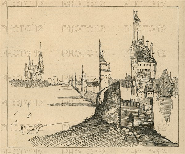 Illustration from 'Le Rhin', by Victor Hugo