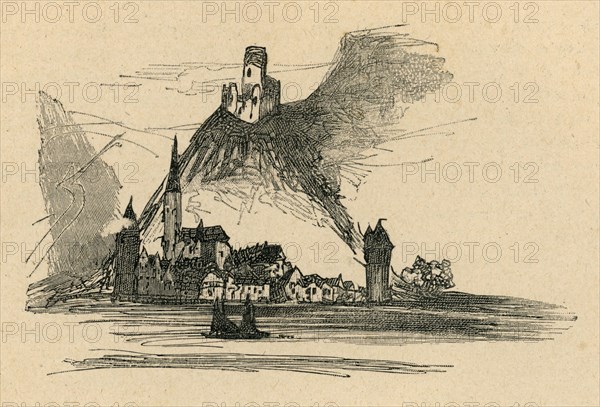 Illustration from 'Le Rhin', by Victor Hugo