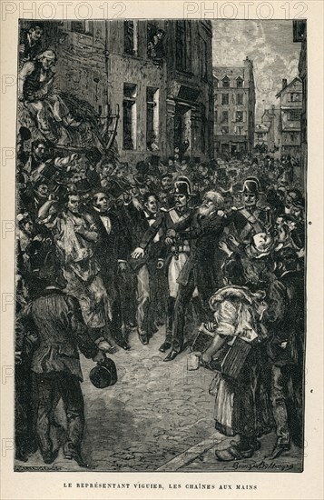 Illustration de "Napoléon le Petit", de Victor Hugo