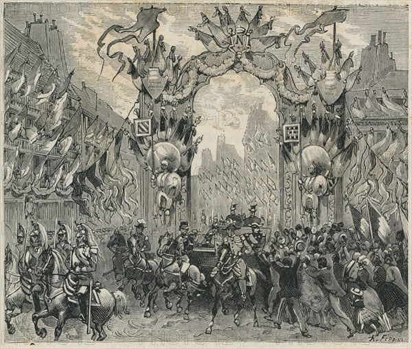 Illustration of "Les Châtiments", by Victor Hugo