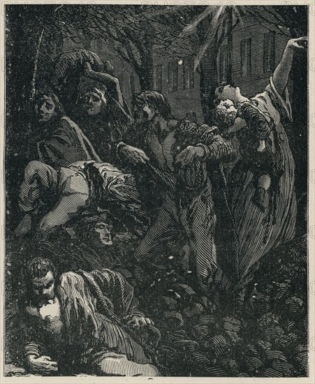 Illustration of "Les Châtiments", by Victor Hugo