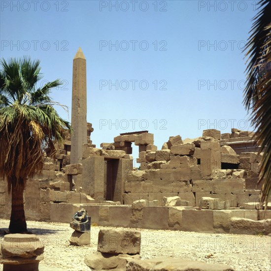 Karnak, Temple if Amon-Ra, obelisk of Queen Hatshepsut