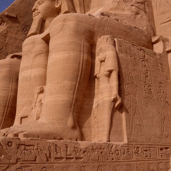 Abu Simbel, Large temple of Ramses II