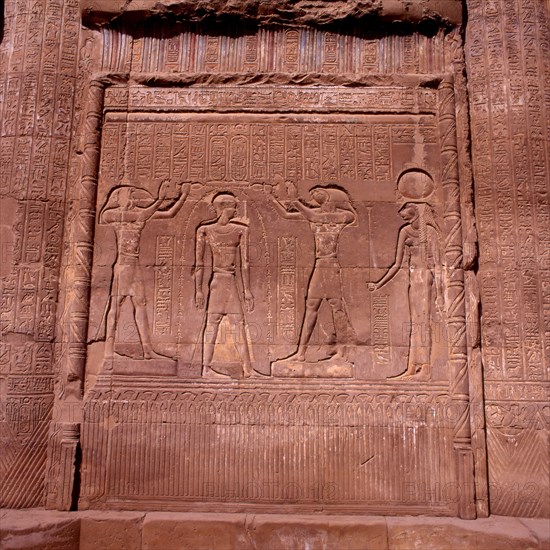 Esna, Bas-relief from the temple façade