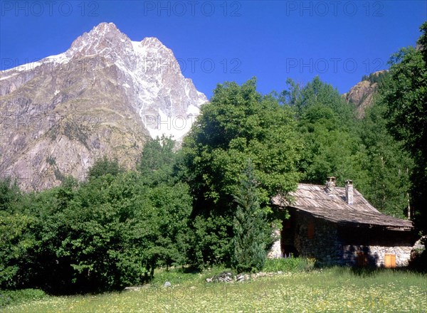 View from Pra Chapelle towards Le Pelvoux