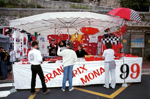 MONACO. ILLUSTRATION ON GP OF FORMULA 1