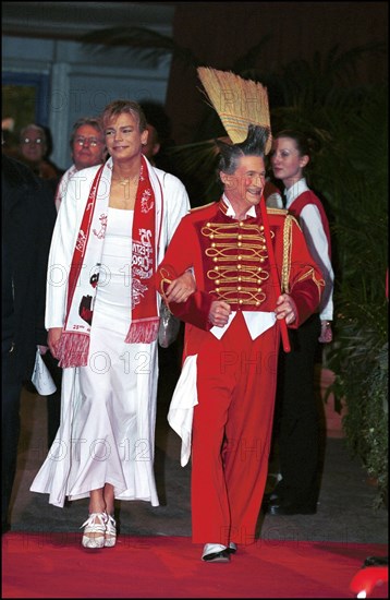 01/23/2001. The Monaco Circus Festival: prize ceremony.