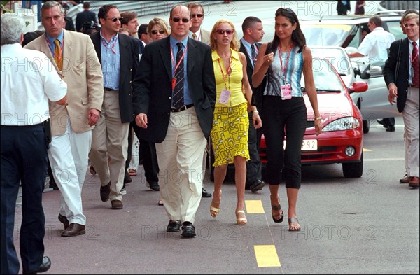 05/24/2001. Time trials for the F1 Grand prix of Monaco.