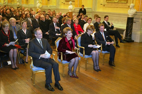 03/05/2002. Grand Duke Henry and Maria Teresa of Luxembourg