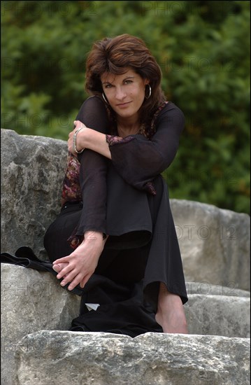 04/30/2003. Mireille Calmel, French writer