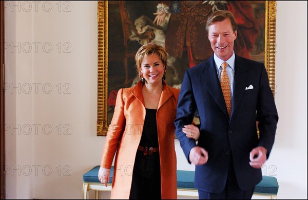 04/18/2004.  The Grand Ducal family of Luxembourg celebrates the birthdays of Grand Duke Henri and his son Prince Sebastien.