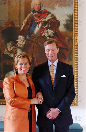 04/18/2004.  The Grand Ducal family of Luxembourg celebrates the birthdays of Grand Duke Henri and his son Prince Sebastien.