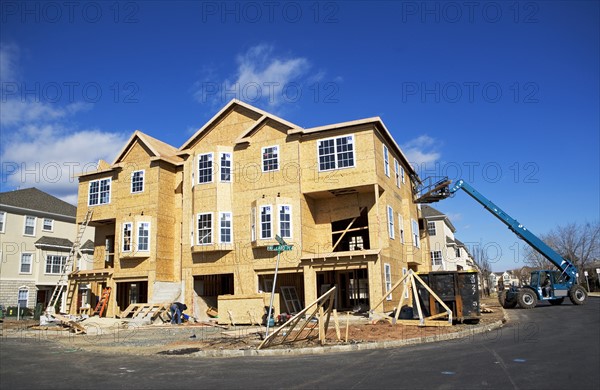 Residential construction site. Date : 2007