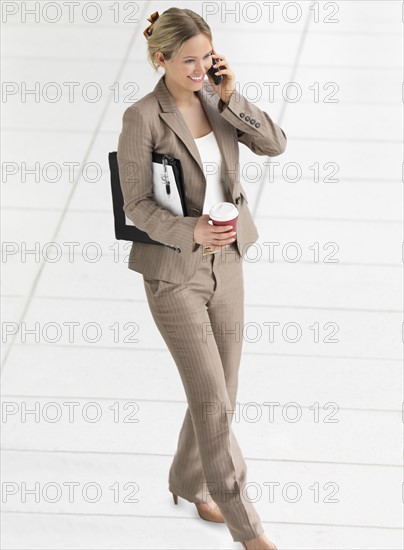 Businesswoman on the move. Date : 2008