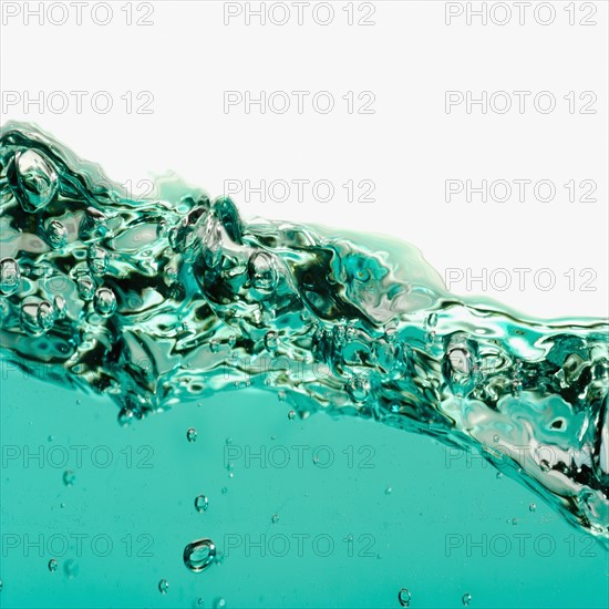 Abstract blue wave. Photographe : Joe Clark