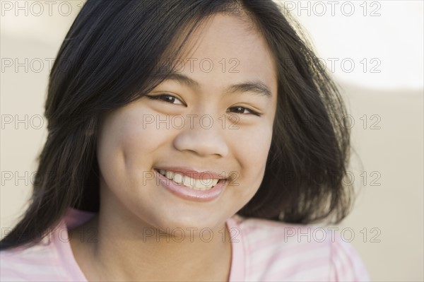 Portrait of teenage girl. Photographe : PT Images