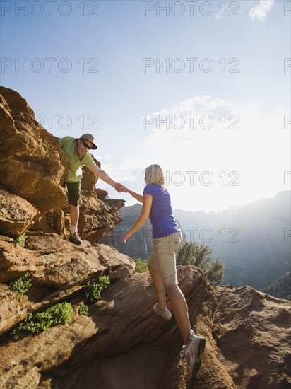 A couple at Red Rock