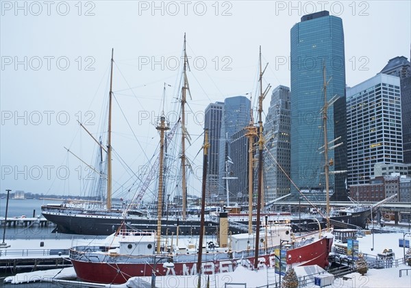 New York City seaport. Photographer: fotog