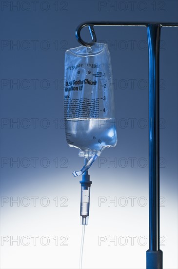 Intravenous bag.