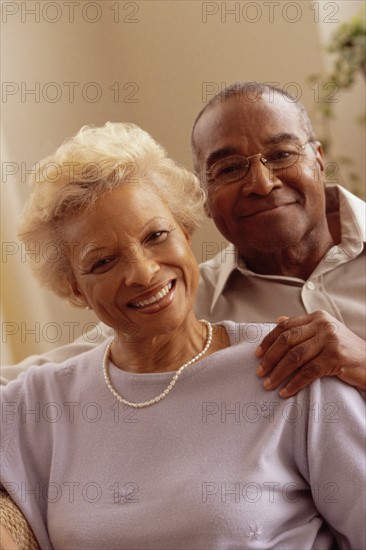 Portrait of an elderly couple. Photographe : Rob Lewine
