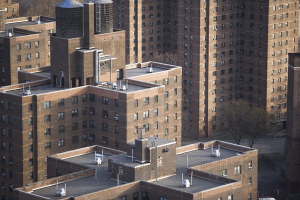 USA, New York State, New York City, Residential district. Photo : fotog