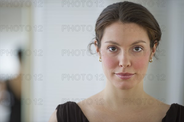 Portrait of young woman.