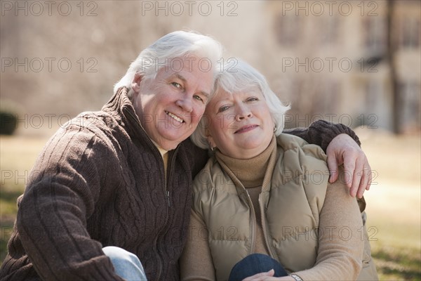 USA, Virginia, Richmond, portrait of senior couple. Photo: Mark Edward Atkinson