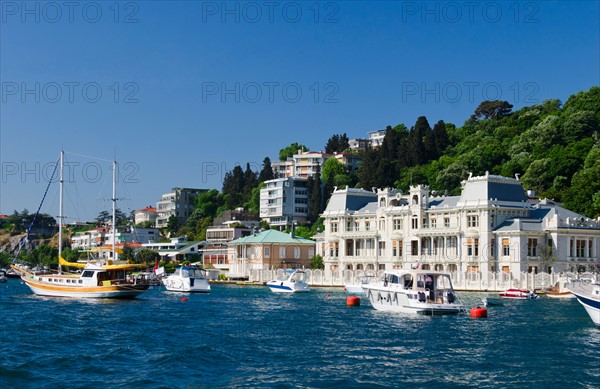 Turkey, Istanbul, Egyptian Consolate on the Bosphorus .