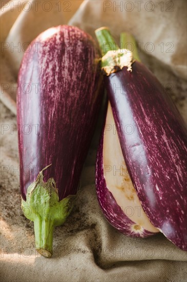 Close up of eggplant. Photo : Jamie Grill